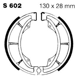 EBC S602 Ganasce Suzuki Dr 