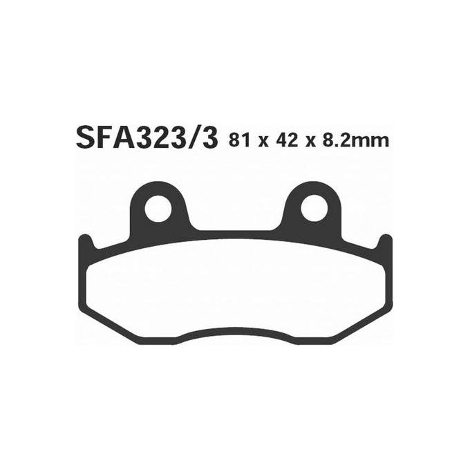 EBC SFA323/3 Pastiglie Sfa Suzuki An250/400 Burgman 98-00 posteriore