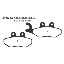 EBC SFA353HH Pastiglie Sfa X8-X9-Beverly 