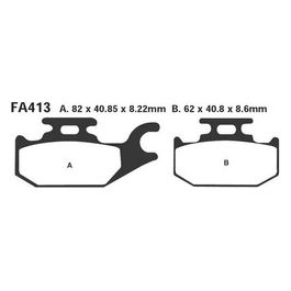 EBC SFA413HH Pastiglie Sfa Suzuki Burgman 125-200 07-09 Pos.