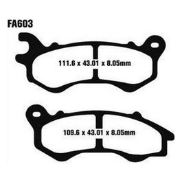 EBC SFA603 Pastiglie Sfa Honda Pcx 125 