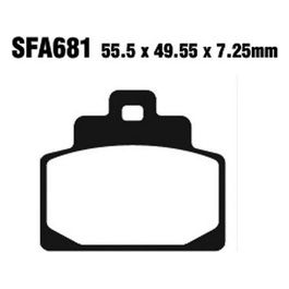 SFA681HH Pastiglie Sfa Hh Piaggio Mp3 14-15