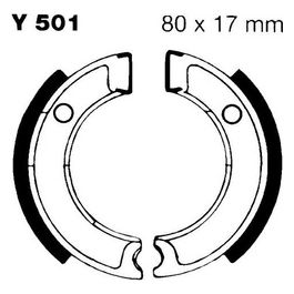 EBC Y501 Ganasce Yamaha Pw50-Sh50 