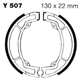 EBC Y507 Ganasce Yamaha Yz 125 76-83 