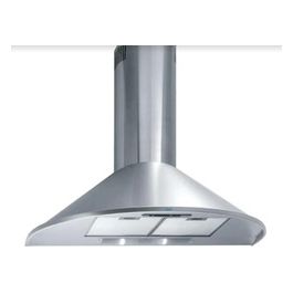 Ecoair by Baraldi EA220 Cappa a Parete Konica Classe energetica D 3 Velocita' Aspirante o Filtrante 90 cm Inox