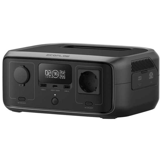 EcoFlow River 3 Stazione di Alimentazione Portatile UPS 245Wh LiFePO4 300W