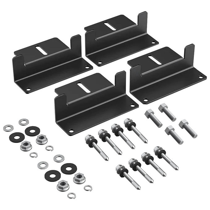 EcoFlow Staffa per Montaggio Pannelli Solari Alluminio Nero AKIT-MS331
