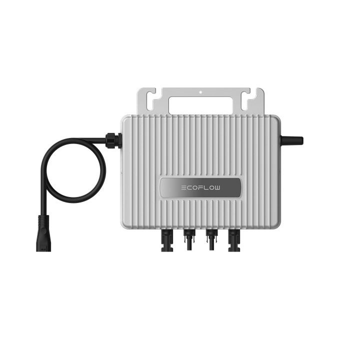 EcoFlow Stream Microinverter 800W con Cavi AC Pannelli Solari