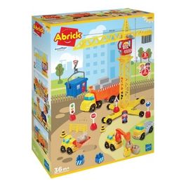 Abrick Cantiere con Gru 80 Pezzi