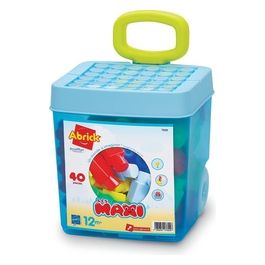 Abrick Les Maxi Trolley Blu 40 Pezzi