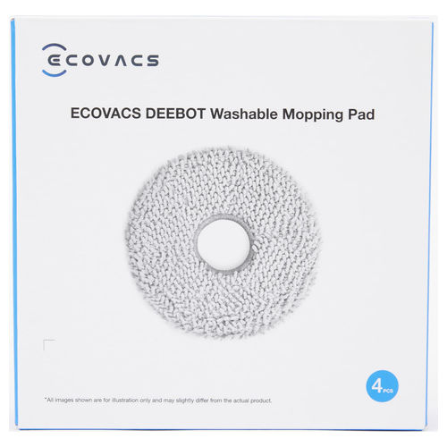 4 Panni Microfibra Lavabili per DEEBOT N30 PRO OMNI