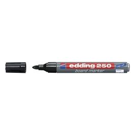 Edding 250 Pennarello per Lavagna Ricaricabile 5-3mm Nero