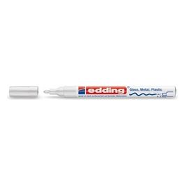 Edding 4-751049 Marcatore a Vernice 751 Punta Conica 1-2mm Bianco