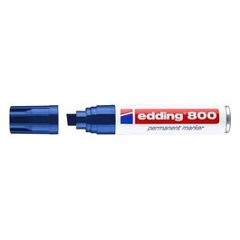 Edding 4-800003 Marcatore Permanente 800 Punta Scalpello 4-12mm Blu