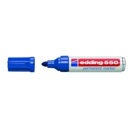 Edding Confezione 10 marcatore Perman. 550 blu