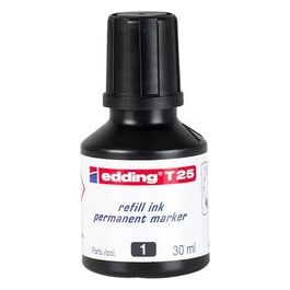 Edding Confezione 10 ricarica Marc.perm. 30ml nero