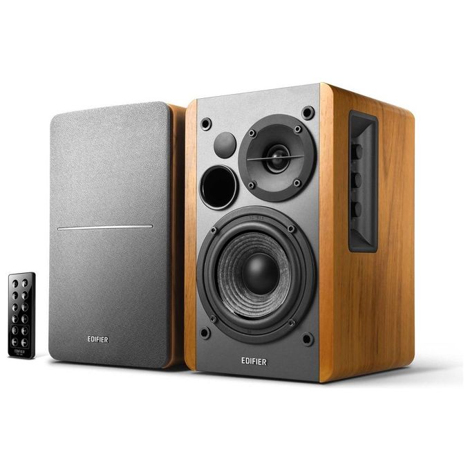 Edifier R1280DB Coppia Diffusori da Scaffale Azionati Via Bluetooth 42W Legno