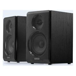 Edifier R33bt Coppia Diffusori Diffusori Amplificati 10W Bluetooth 5.0 in Legno Nero