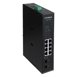 Edimax IGS-1210P Switch di Rete Non Gestito Gigabit Ethernet 10/100/1000 Supporto Power Over Ethernet Nero