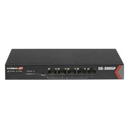 Edimax Long Range 5-Port Gigabit Web Managed Switch with 4 Poe Ports