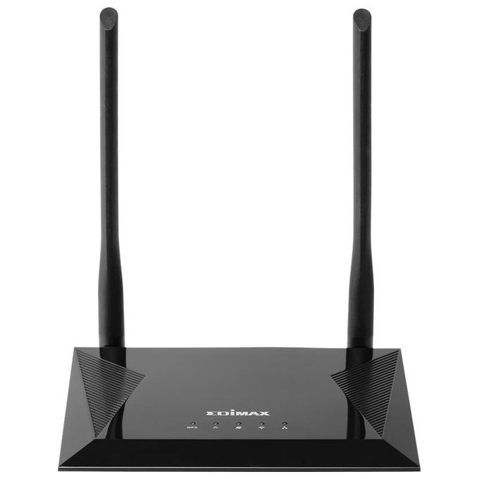 Edimax N300 Router Wireless Banda Singola 24Ghz Fast Ethernet Nero