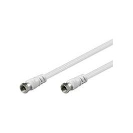 cavo antenna sat coassiale connettori tipo f maschio/maschio schermato mt.2,5 in blister da esposizione