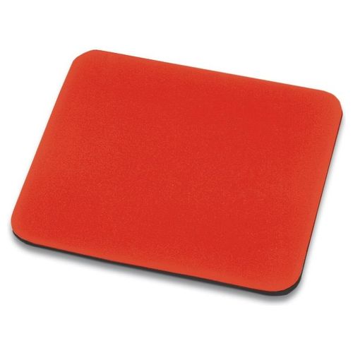 Ednet tappetino per mouse 3 mm. - misure cm. 25 x 22 colore rosso