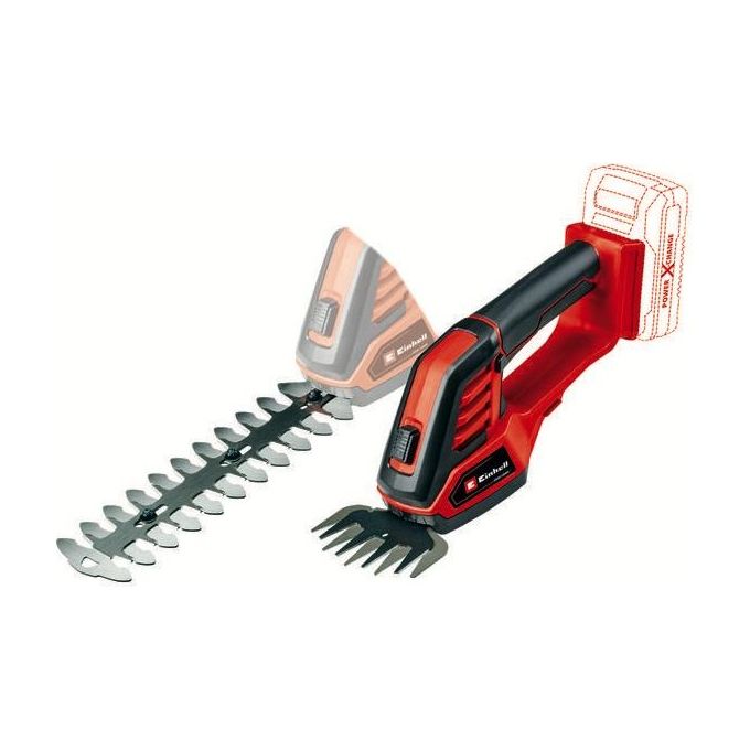 Einhell Forbici E Sfoltirami A Batteria Ge-Cg 18-100 Li (Batteria Non Inclusa)