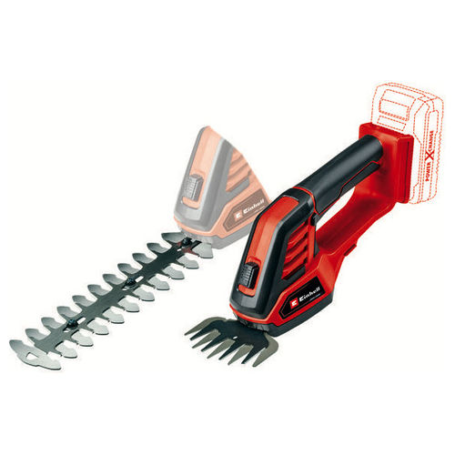 cesoia per erba cordless gecg 18100 18v ioni di litio lama 8mm