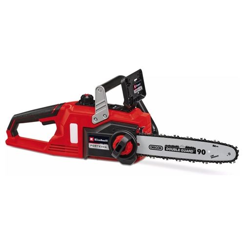 4600010 FORTEXXA Motosega a batteria 18 V con motore Brushless e barra OREGON da 30 cm colore Rosso