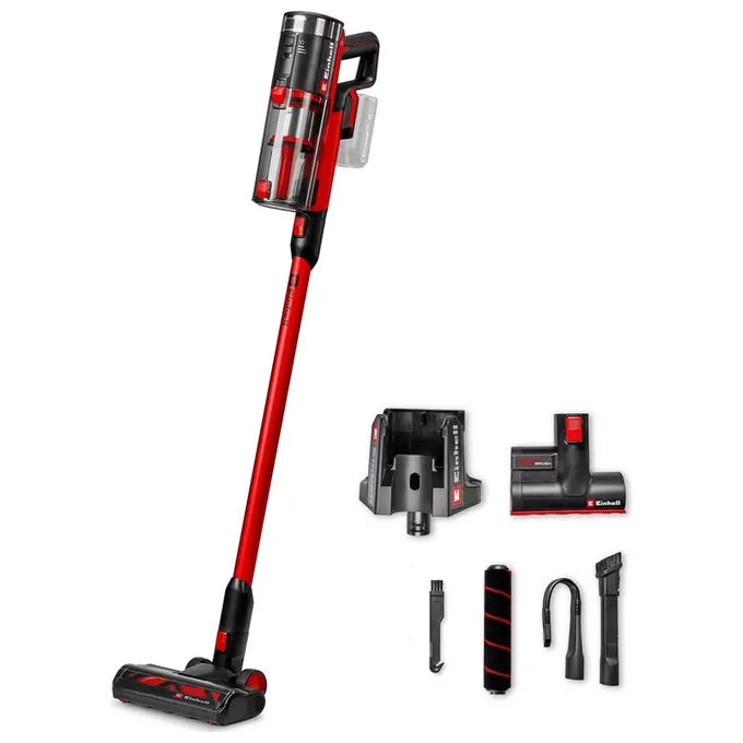 Einhell 2347225 Power X-Change Aspirapolvere Scopa senza filo Brushless 2in1 0,85 L 270 mbar 18 V colore Rosso