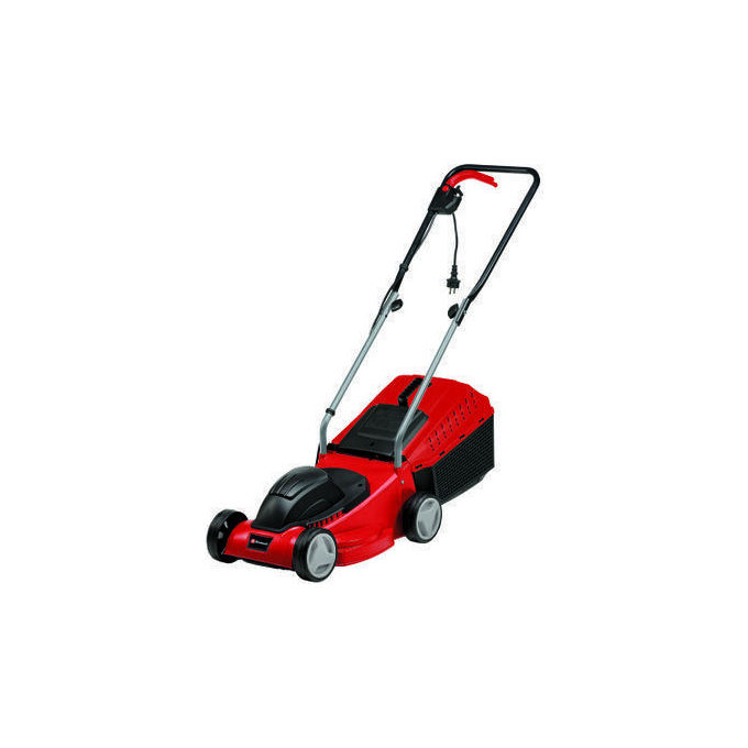 Einhell GC EM 1032, Tosaerba Elettrico, 1000W, Taglio 32cm, Nero Rosso