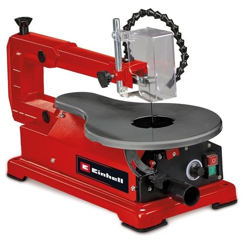 Traforo Sega Oscillante Elettrico TC-SS 406 E per Hobby e Modellismo con Piano Inclinabile e Sistema di Aspirazione Integrato