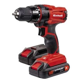 Einhell Trapano Batteria Con Valigetta E 2 Batterie 1300Mah 18V Tc-Cd18-2Li