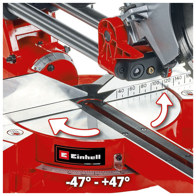 Einhell Troncatrice Radiale A Batteria Te-Sm 36/210 Li