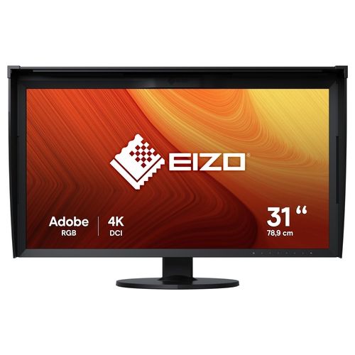 Eizo Monitor Flat 31.1" ColorEdge CG319X 4096x2160 Pixel 4K DCI Tempo di risposta 9 ms 