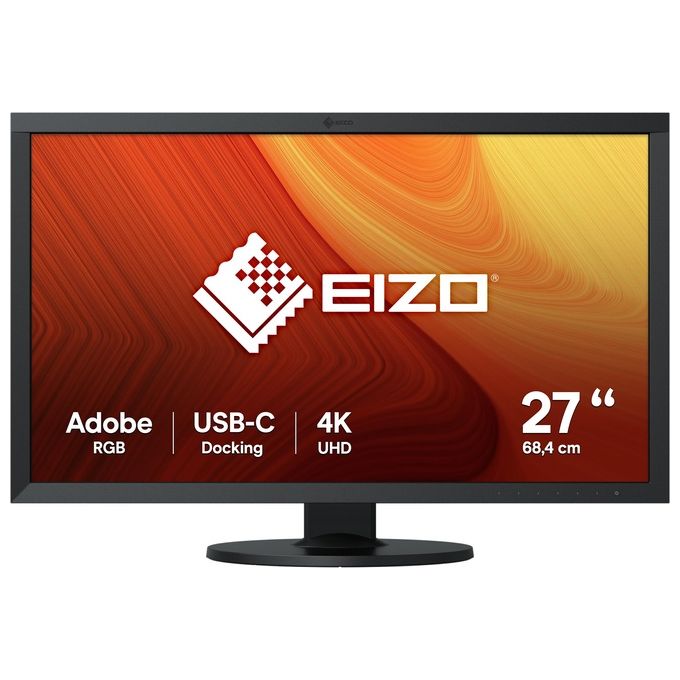 EIZO Monitor 27" LED IPS ColorEdge CS2740 3840x2160 4K Ultra HD Tempo di Risposta 10 ms
