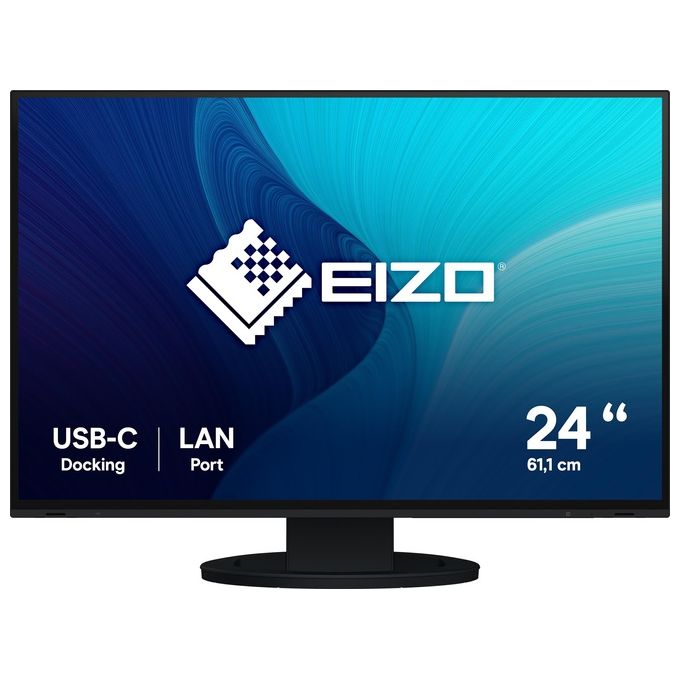 EIZO Monitor 24.1" LED IPS EV2495-BK 1920 x 1200 WUXGA Tempo di risposta di 5 ms