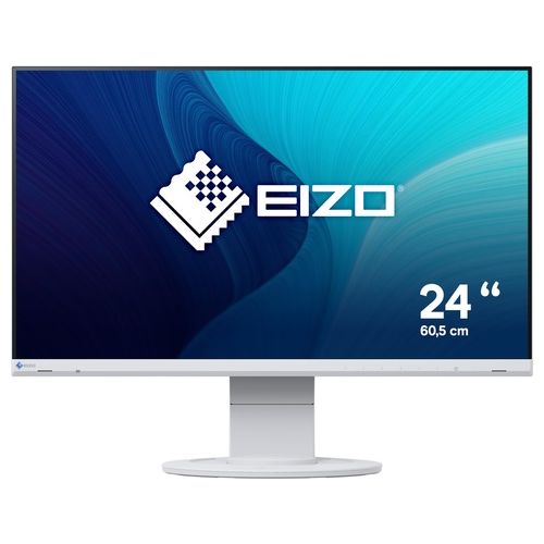 Eizo Monitor Flat 23.8" FlexScan EV2460-WT 1920x1080 Pixel Full Hd Tempo di risposta 5 ms 