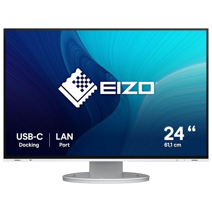 Eizo FlexScan EV2495-WT Led Display 24.1" 1920x1200 Pixel WUXGA Bianco