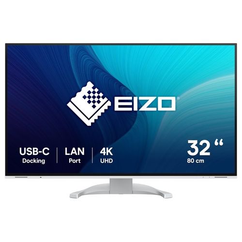 EIZO FlexScan EV3240X-WT Monitor PC 31.5" 3840x2160 Pixel 4K Ultra HD LCD Bianco