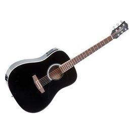 Chitarra Acustica Elettrificata Ranger 6 Eq Black per Musicisti che Amano il Suono Pieno e Ricco di Personalità