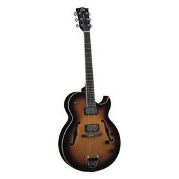 Eko Chitarra Elettrica Tribute Jazz Sa 750 Sunburst