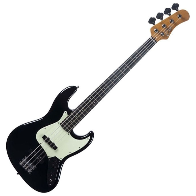 Eko Guitars Basso Elettrico JB-300 Nero Stile Jazz Bass