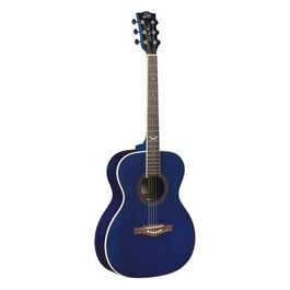 NXT A100 SeeThrough Blue Chitarra Acustica per Musicisti Professionisti e Amatoriali con Design Accattivante e Suono Riconoscibile