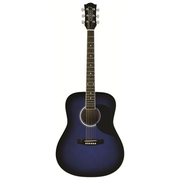 Eko Ranger 6 EQ B Chitarra Acustica Tiglio-Palissandro-Plastica Blu Sunburst