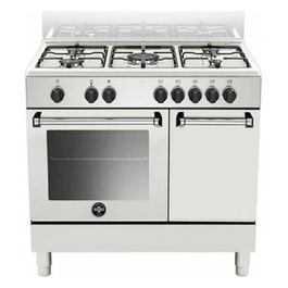 Cucina a Gas 5 Fuochi con Forno Elettrico 90 cm