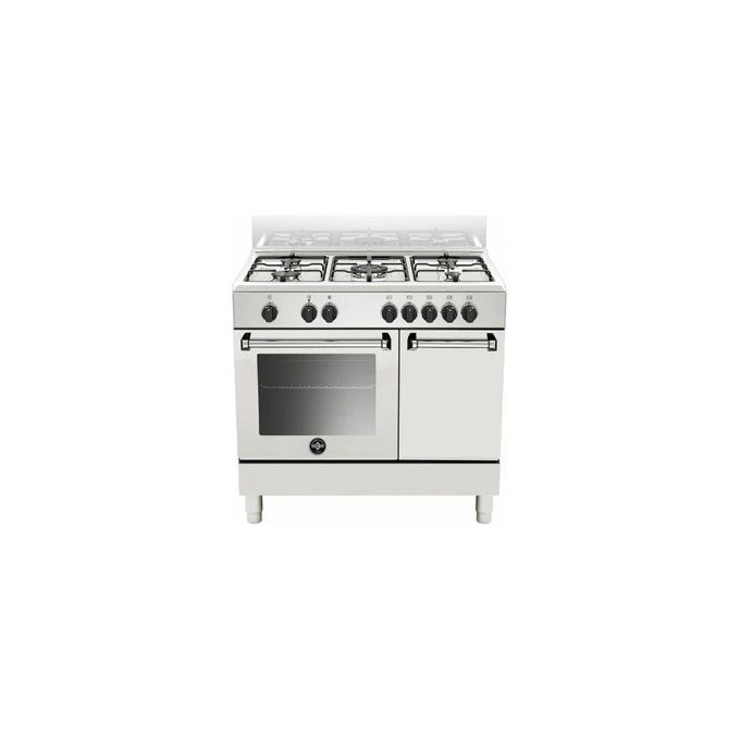 Elbianco Cucina a Gas 5 Fuochi con Forno Elettrico 90 cm
