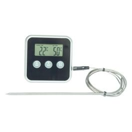 E4KTD001Termometro Digitale con Termosonda Timer