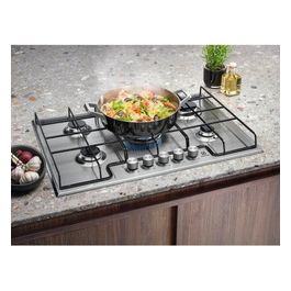 EGS7534X Piano Cottura a Gas 5 Zone 75 cm Inox